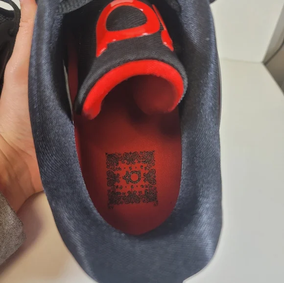 Nike KD 15 Bred Black University Red DC1975 003 Men’s Size Basketball Shoes - Picture 9 of 10